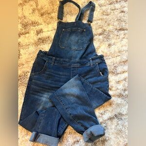 Wallflower, jean overalls in really good condition only worn once. Size large